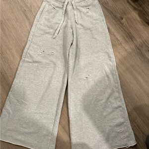 Aerie Light Gray Joggers